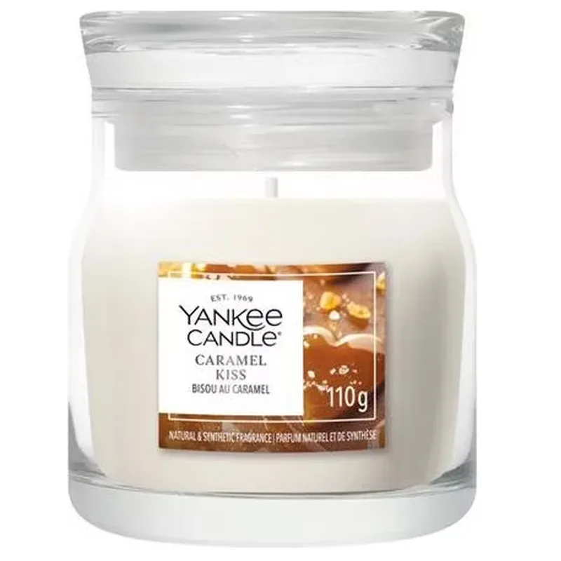 Yankee Candle Caramel Kiss Duftkerze (110g)