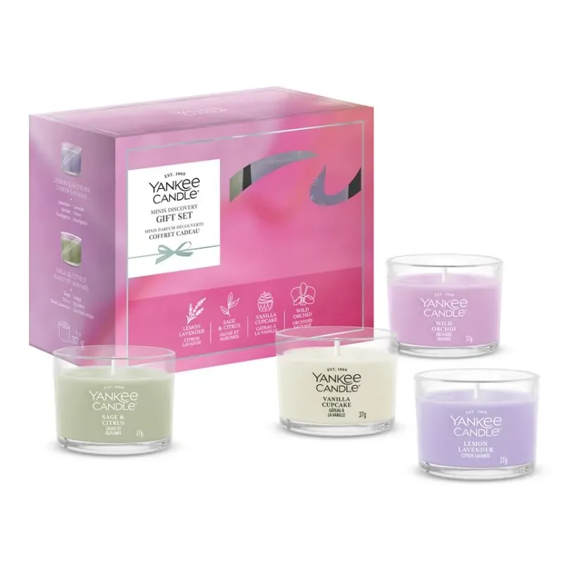 Yankee Candle Geschenkset Mini Filled Votives (4x37g)