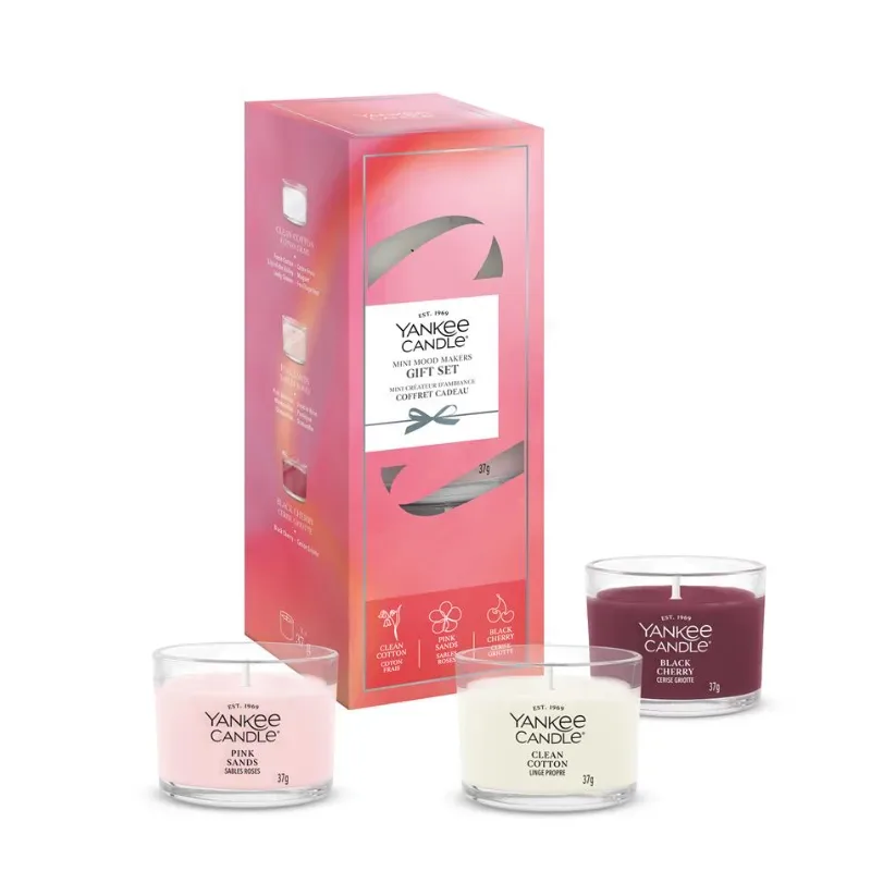 Yankee Candle Geschenkset Mini Filled Votives (3x37g)