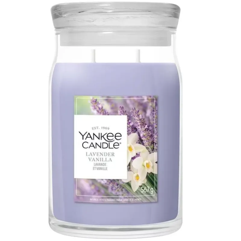 Yankee Candle Lavender Vanilla Duftkerze (567g)