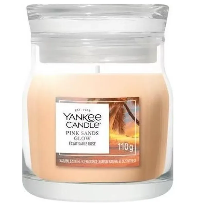 Yankee Candle Pink Sands Glow Duftkerze (110g)