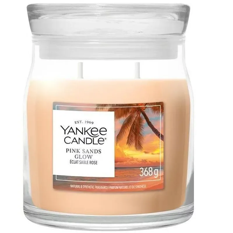 Yankee Candle Pink Sands Glow Duftkerze (368g)