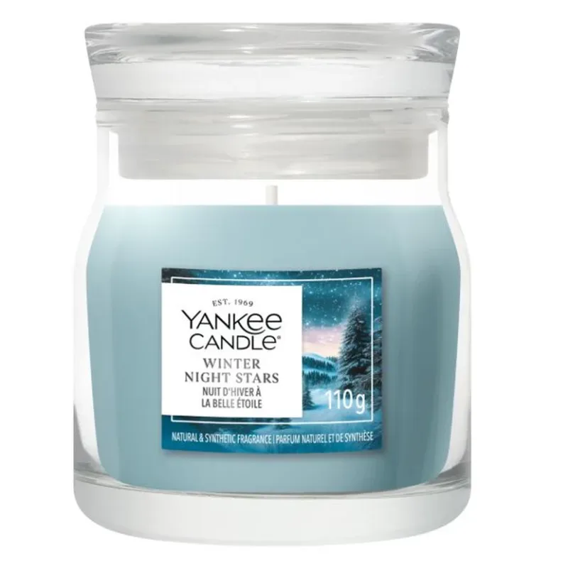 Yankee Candle Winter Night Stars Duftkerze (110g)