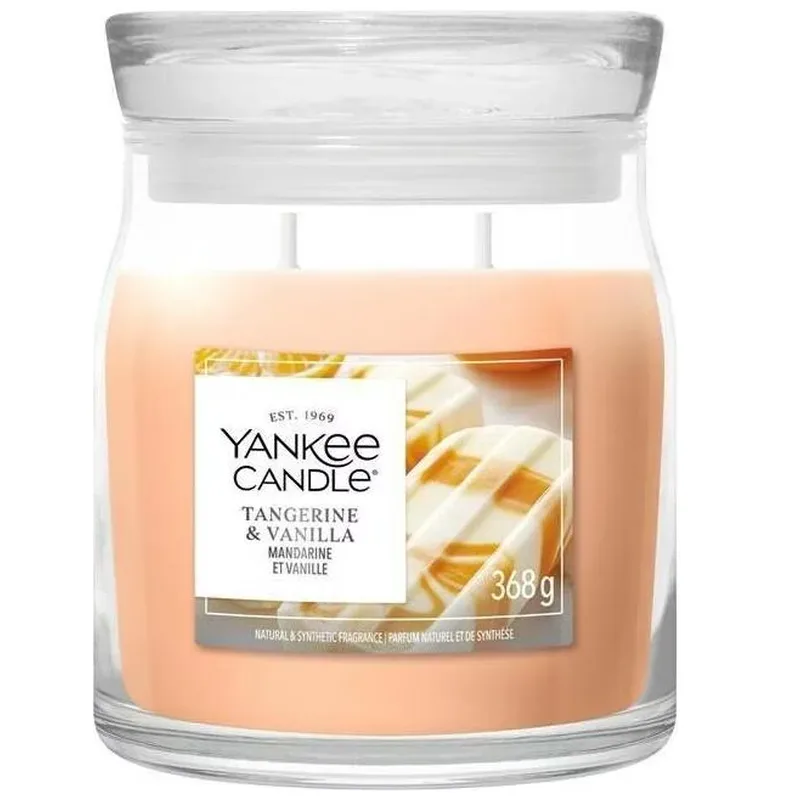Yankee Candle Tangerine & Vanilla Duftkerze (368g)