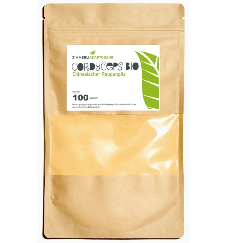 Zimmerli Adaptogene Cordyceps Pulver Bio (100g)