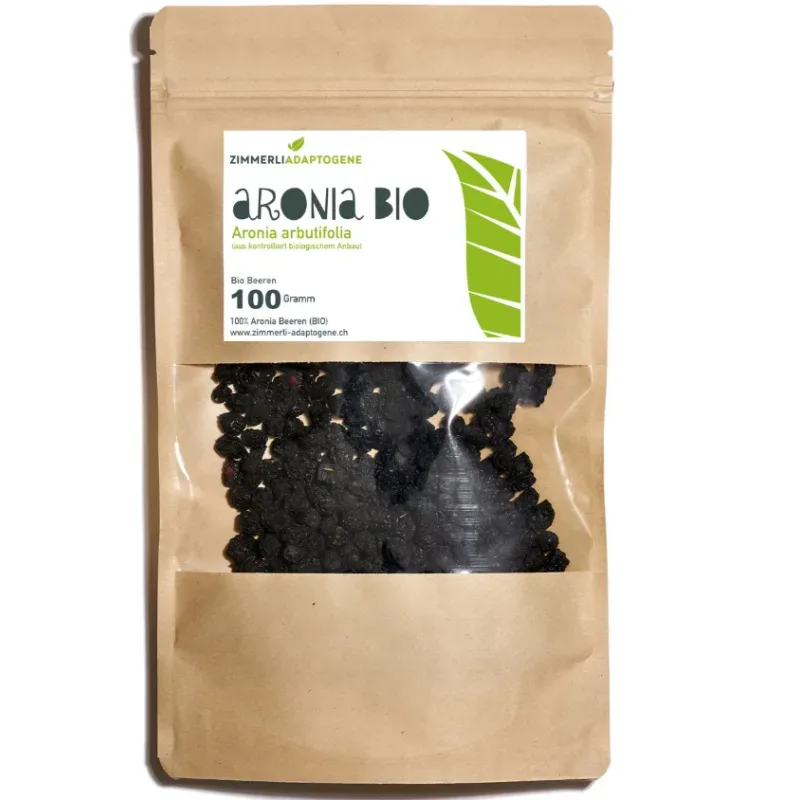 Zimmerli Adaptogene Aronia Beeren Bio (100g)
