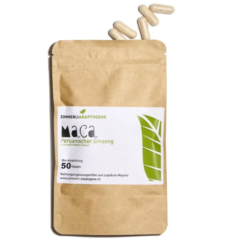 Zimmerli Adaptogene Maca Kapseln Bio (50 Stk)