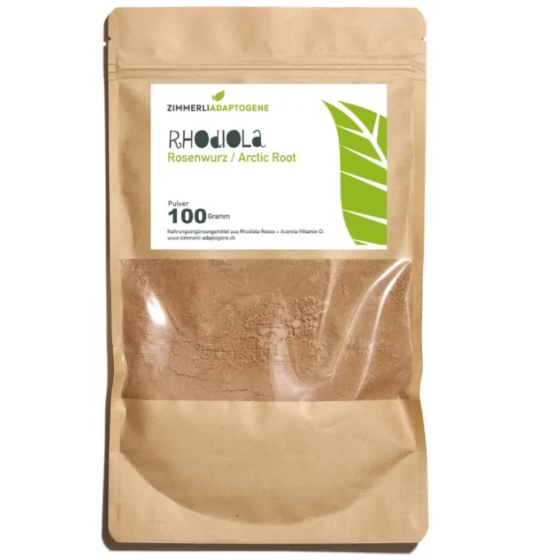 Zimmerli Adaptogene Rhodiola Rosea Pulver Bio (100g)