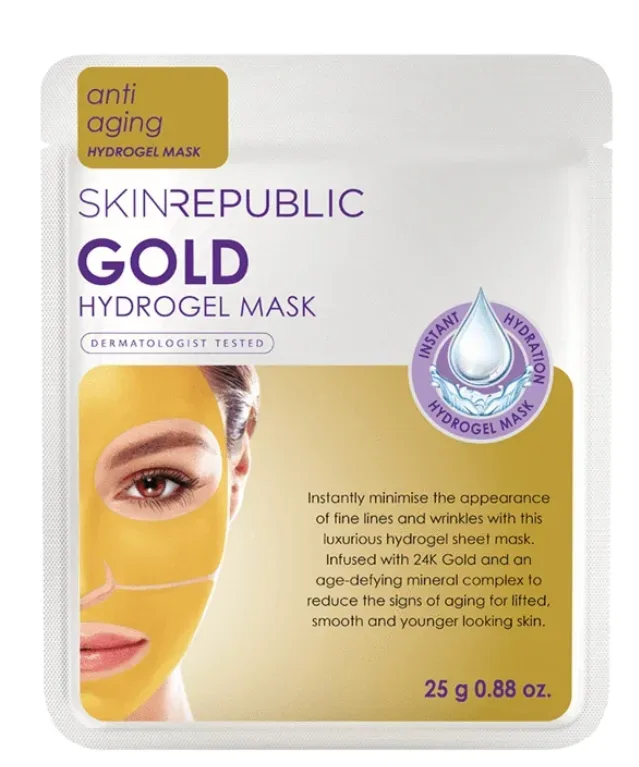 SKINREPUBLIC Gold Hydrogel Face Mask