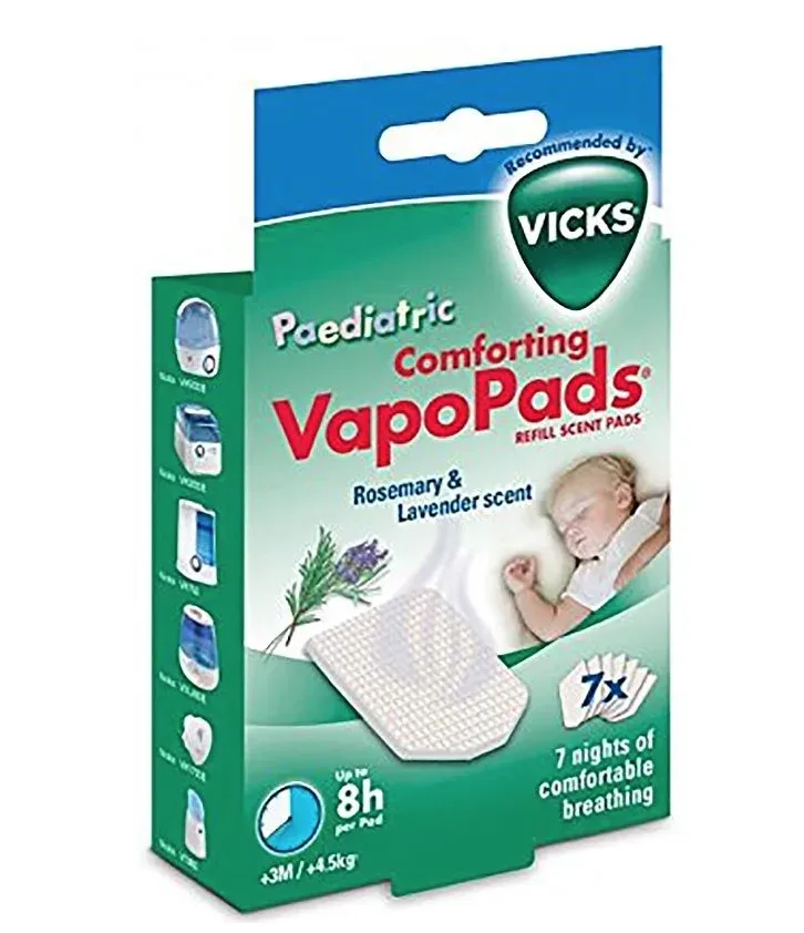 VICKS VapoPads Rosmarin-Lavendel Nachfüll-Duftpads (7 Stk)
