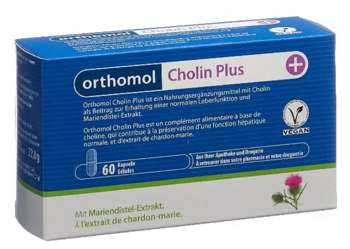 ORTHOMOL Cholin Plus Kaps 60 Stk