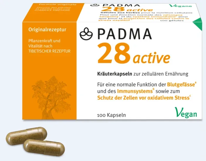 PADMA 28 active Kapseln (100 Stk)