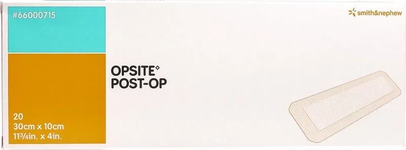 OPSITE Post OP Folienverband steril, 30cmx10cm (20 Stk)