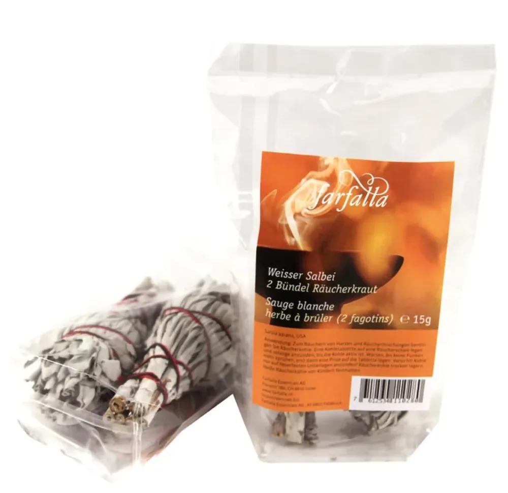 farfalla Weisser Salbei Bündel, 30g (2 x 15g)