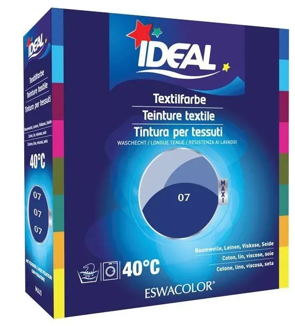 IDEAL Textilfarbe MAXI Baumwolle Color No. 07 marine (1 Stk)