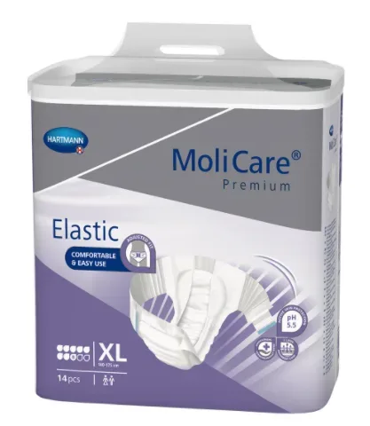 MoliCare Premium Elastic, 8 Tropfen, Grösse XL (14 Stk)