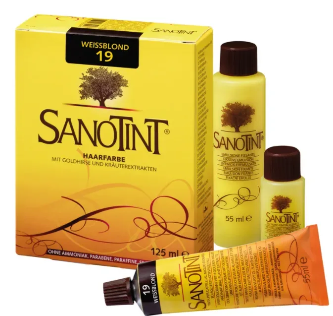 Sanotint Haarfarbe 19 weissblond (125ml)