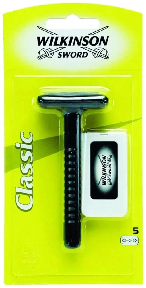 WILKINSON SWORD Classic Rasierer + 5 Rasierklingen (1 Stk)