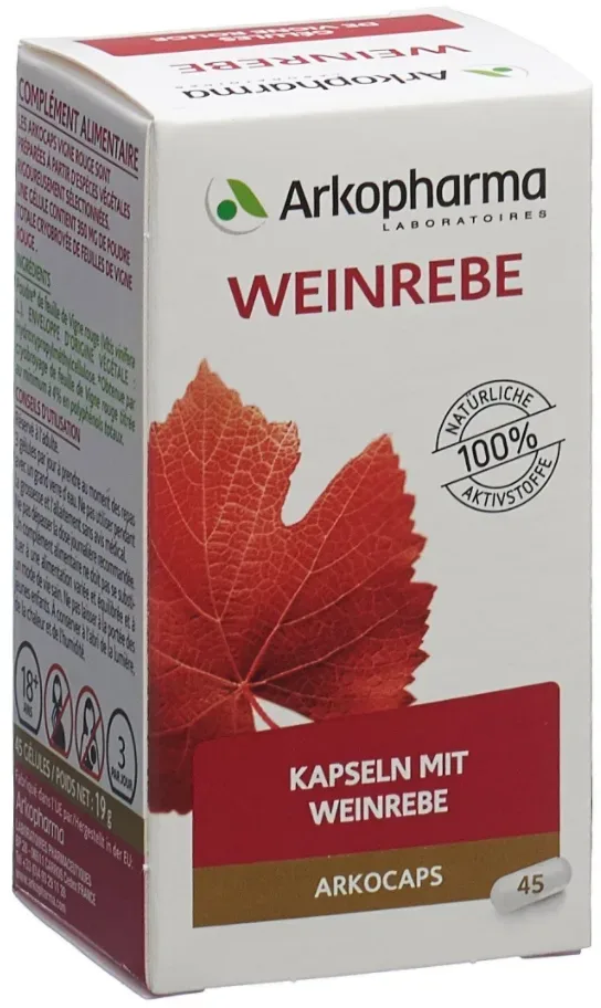 ARKOCAPS Weinrebe Kapseln (45 Stk)