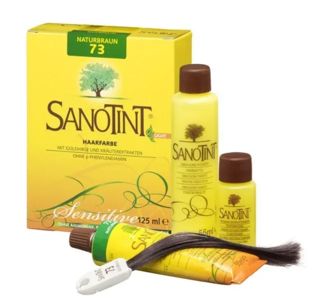 Sanotint Sensitive Haarfarbe 73 naturbraun (125ml)