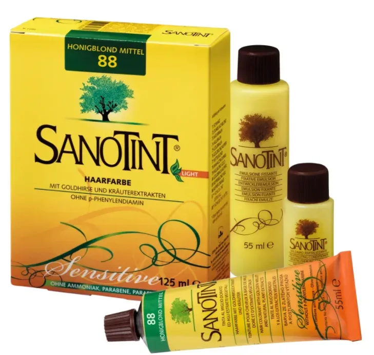 Sanotint Sensitive Haarfarbe 88 hellblond intensiv (125ml)