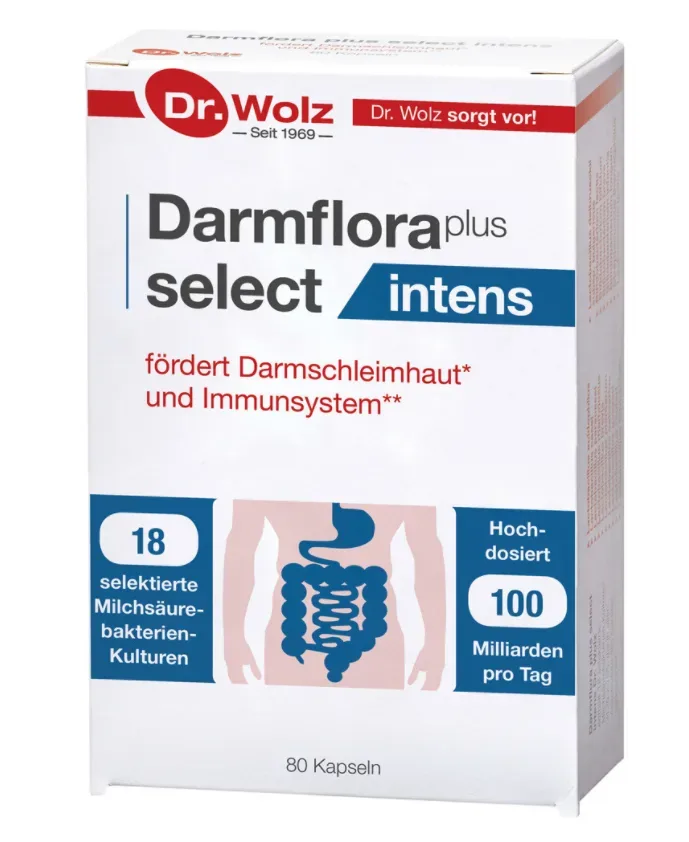 Dr. Wolz Darmflora plus select intens Kapseln (80 Stk)
