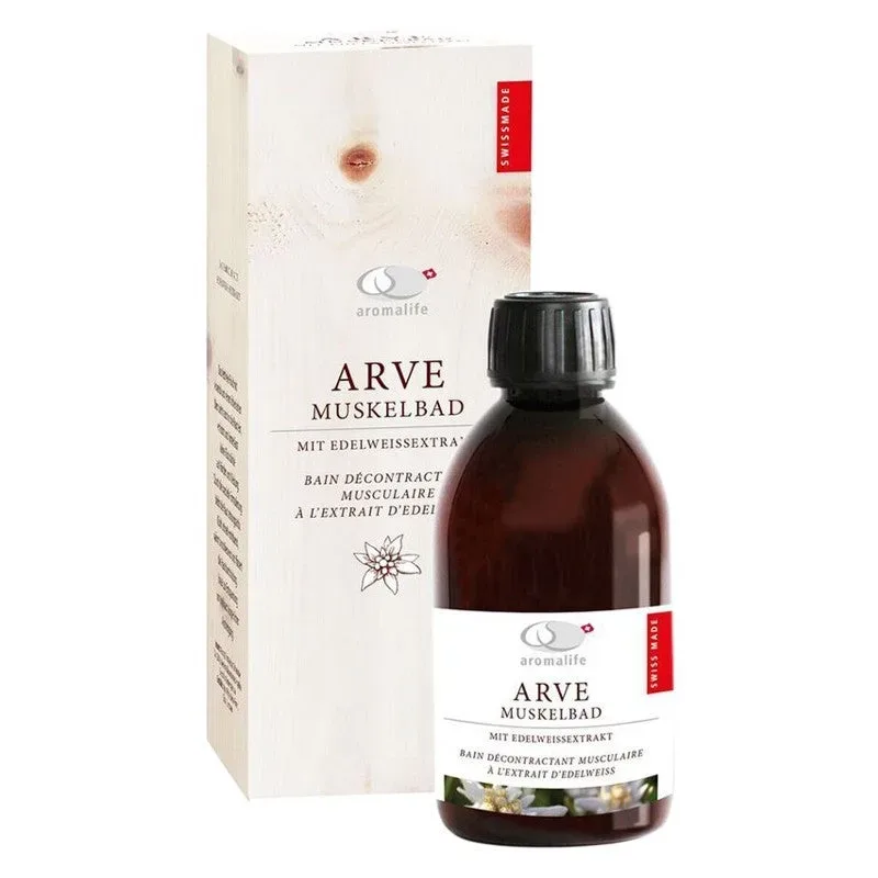 Aromalife ARVE Muskelbad mit Edelweissextrakt (250ml)