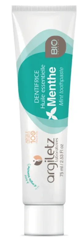 ARGILETZ Zahnpasta Minze Bio 75 ml