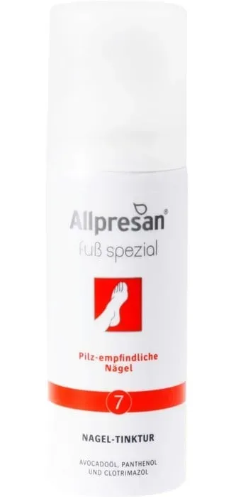 ALLPRESAN pedicare (7) Pilz-empfindliche N&auml;gel Nagel?Tinktur 50 ml