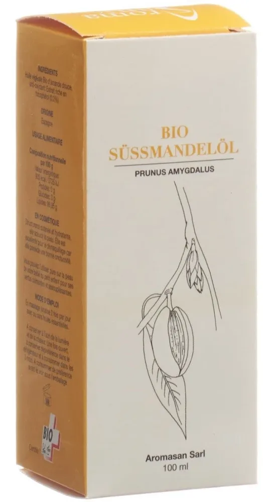 AromaSan Bio Süssmandelöl (100ml)