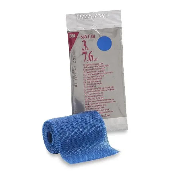 3M Scotchcast Softcast 7.5cmx3.65m blau 10 Stk