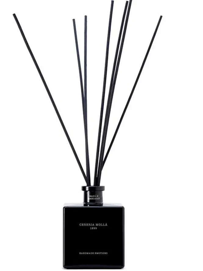 Cereria Mollá Diffuser mit Duftstäbchen Basil & Mandarin (500ml)
