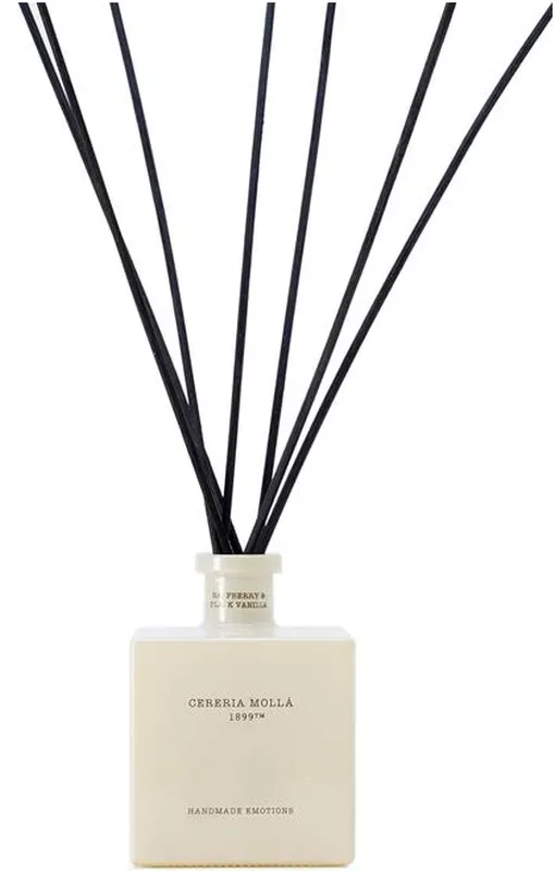 Cereria Mollá Diffuser mit Duftstäbchen Raspberry & Black Vanilla (500ml)