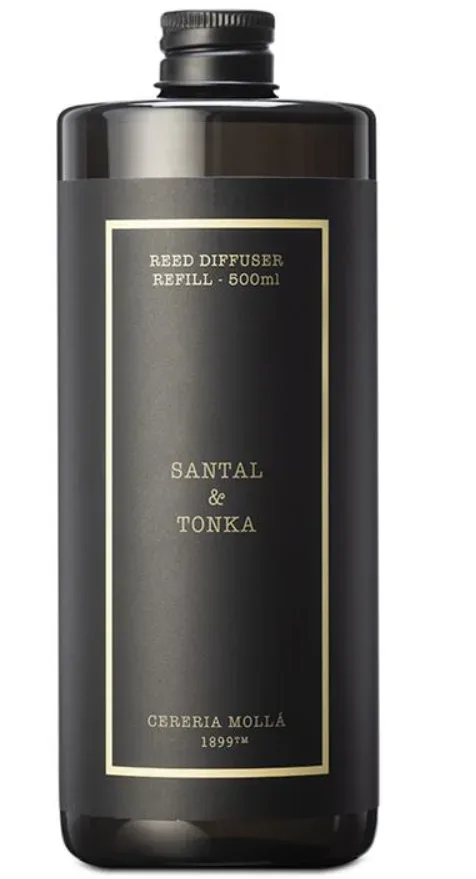Cereria Mollá Diffuser Refill Santal & Tonka (500ml)