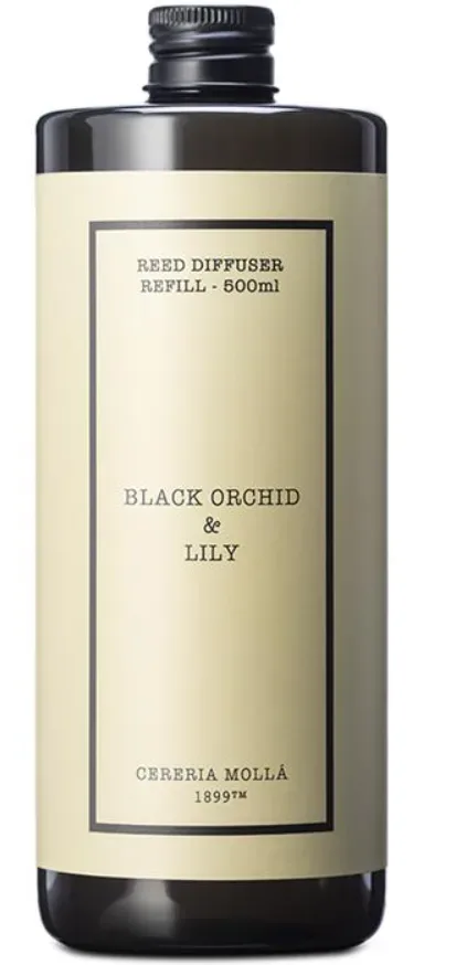 Cereria Mollá Diffuser Refill Black Orchid & Lily (500ml)