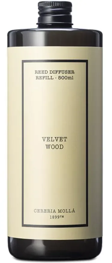 Cereria Mollá Diffuser Refill Velvet Wood (500ml)