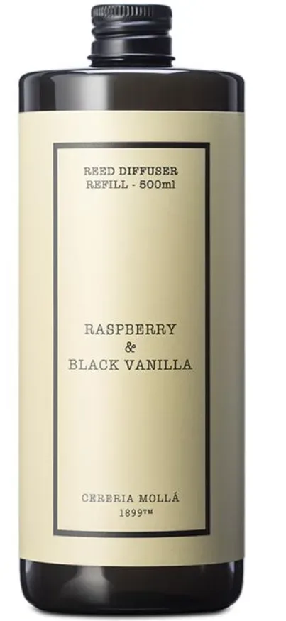 Cereria Mollá Diffuser Refill Raspberry & Black Vanilla (500ml)