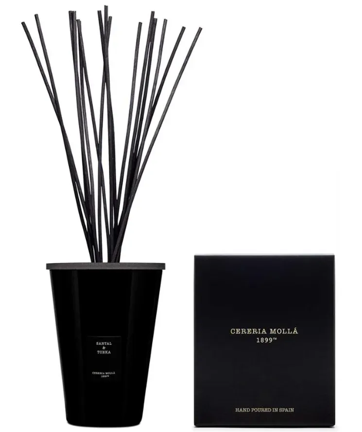 Cereria Mollá Diffuser mit Duftstäbchen Santal & Tonka (6x500ml)