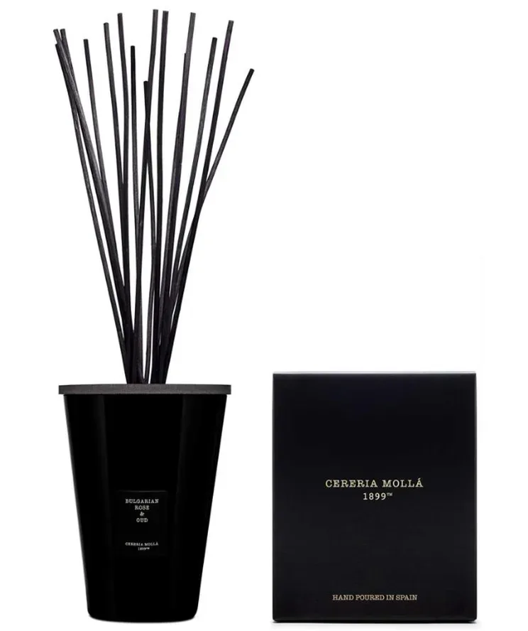 Cereria Mollá Diffuser mit Duftstäbchen Bulgarian Rose & Oud (6x500ml)