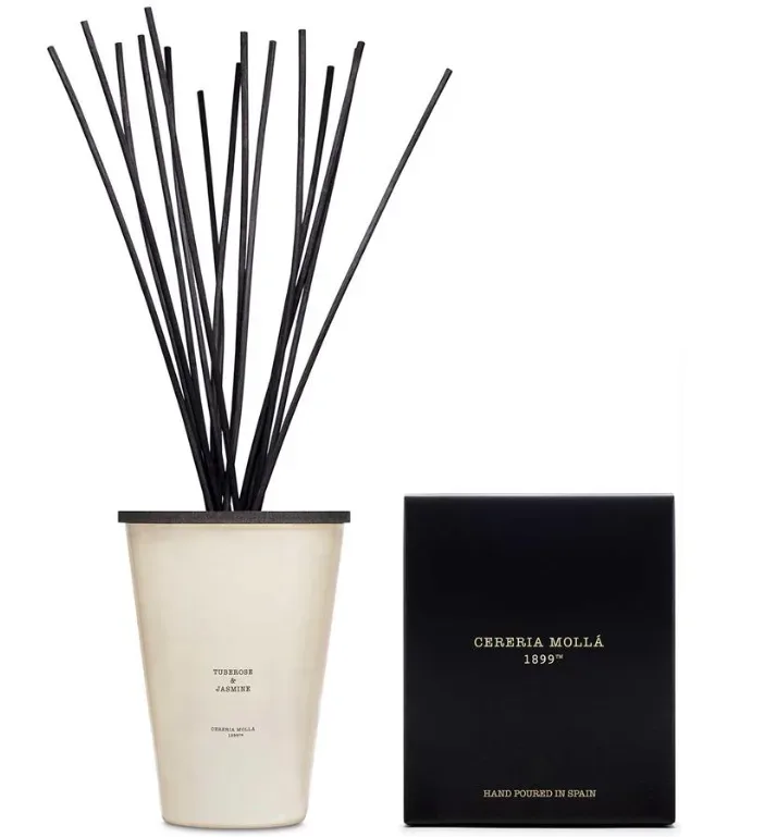 Cereria Mollá Diffuser mit Duftstäbchen Tuberose & Jasmine (6x500ml)