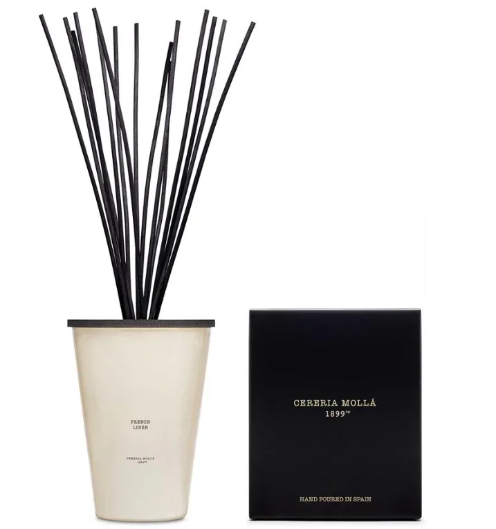 Cereria Mollá Diffuser mit Duftstäbchen French Linen (6x500ml)
