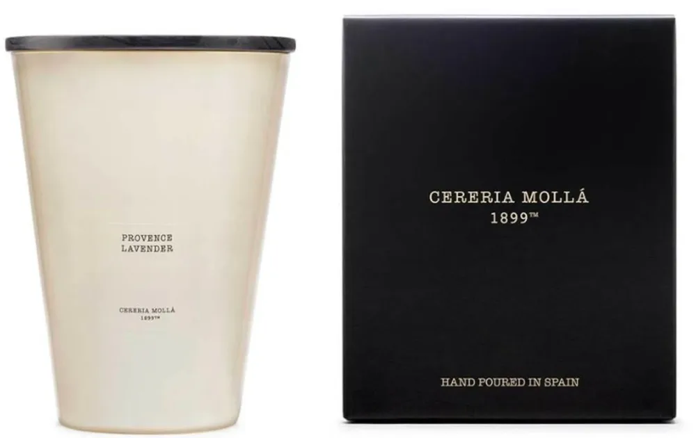Cereria Mollá Premium Candle XXL Provence Lavender 4-Docht-Duftkerze (3.5kg)