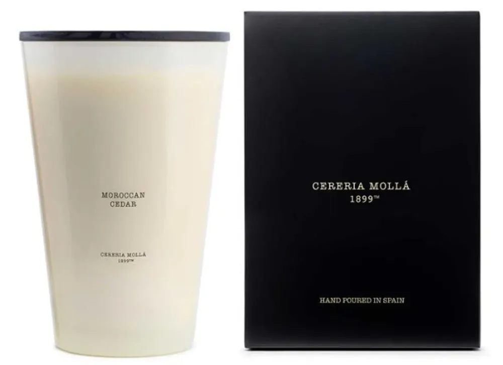 Cereria Mollá Premium Candle 3XL Moroccan Cedar 7-Docht-Duftkerze (7kg)