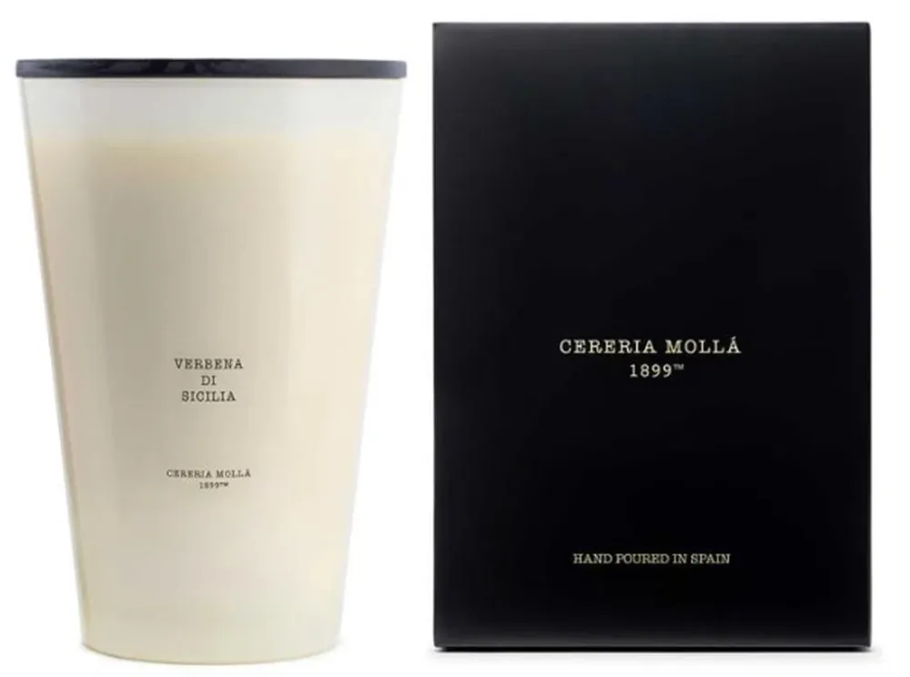 Cereria Mollá Premium Candle 3XL Verbena di Sicilia 7-Docht-Duftkerze (7kg)
