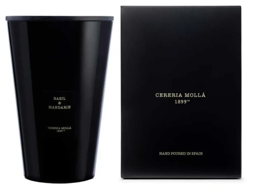 Cereria Mollá Premium Candle 3XL Basil & Mandarin 7-Docht-Duftkerze (7kg)