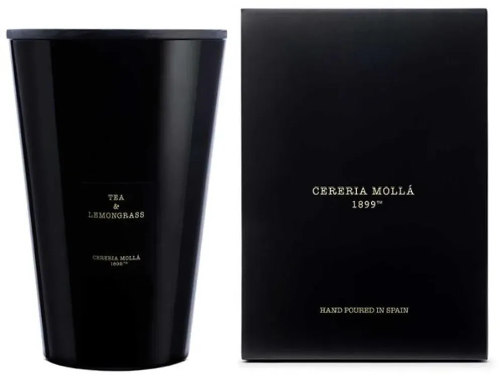 Cereria Mollá Premium Candle 3XL Tea & Lemongrass 7-Docht-Duftkerze (7kg)
