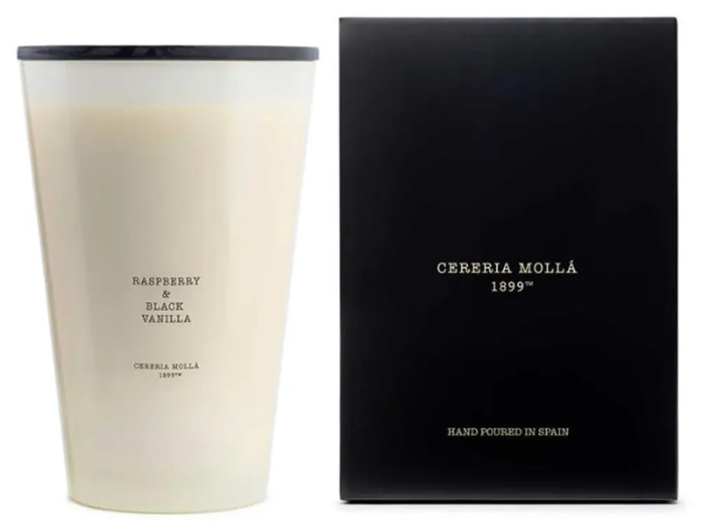 Cereria Mollá Premium Candle 3XL Raspberry & Black Vanilla 7-Docht-Duftkerze (7kg)