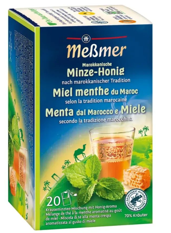Messmer Minztee Marokkanische Minze-Honig (20 Beutel)