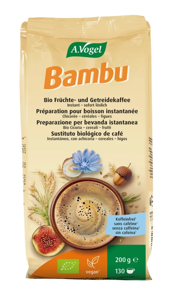 A. Vogel Bambu Früchte- und Getreidekaffee Nachfüllbeutel (200g)