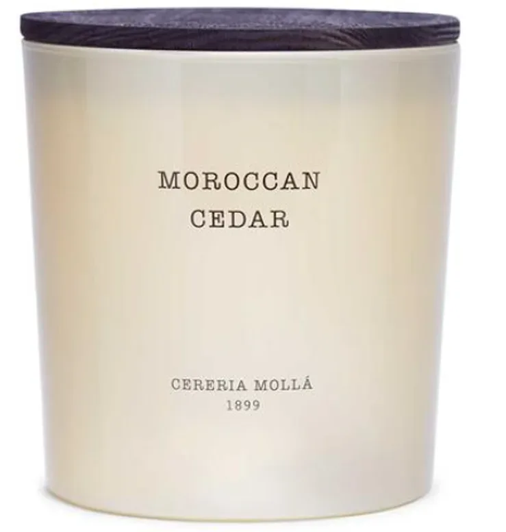 Cereria Mollá Premium Candle XL Moroccan Cedar 3-Docht-Duftkerze (600g)